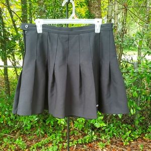 Black Pleated Tennis Skirt by HEAD
